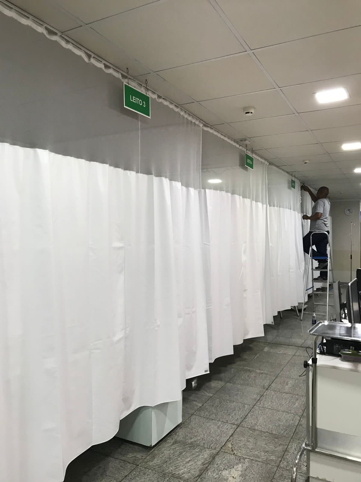 Cortinas Hospitalares projeto 6